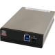 CRU DataPort 25 Drive Enclosure Internal/External - Black - 1 x Total Bay - 1 x 2.5" Bay - Serial ATA/300 - USB 3.0 - Metal, Steel 8531-6709-9500