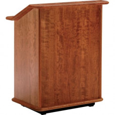 Da-Lite Lancaster Lectern - 48" Height x 25" Width x 22" Depth - Veneer 85448