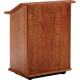 Da-Lite Lancaster Lectern - 48" Height x 25" Width x 22" Depth - Veneer 85448