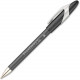 Newell Rubbermaid Paper Mate FlexGrip Elite Ballpoint Pens - Medium Pen Point - Refillable - Black Alcohol Based Ink - Black Rubber Barrel - 12 / Dozen - TAA Compliance 85585