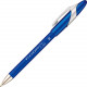 Newell Rubbermaid Paper Mate FlexGrip Elite Ballpoint Pens - Medium Pen Point - Refillable - Blue Alcohol Based Ink - Blue Rubber Barrel - 1 Dozen - TAA Compliance 85586