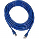 Monoprice Cat6A 26AWG STP Ethernet Network Patch Cable, 30ft Blue - 30 ft Category 6a Network Cable for Network Device - First End: 1 x RJ-45 Male Network - Second End: 1 x RJ-45 Male Network - Patch Cable - Shielding - Gold Plated Contact - Blue 8603