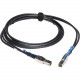 Axiom Mini-SAS HD Data Transfer Cable - 3.28 ft Mini-SAS HD Data Transfer Cable - First End: 4 x 36-pin SFF-8644 Male Mini-SAS HD - SFF-8644 Male Mini-SAS HD - Shielding - Black 86448644-1M-AX