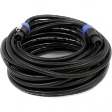 Monoprice 50ft 2-conductor NL4 Female to NL4 Female 12AWG Speaker Twist Connector Cable - 50 ft SpeakOn Audio Cable for Speaker, Audio Device - First End: 1 x SpeakOn Female Audio - Second End: 1 x SpeakOn Female Audio 8771