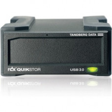 Overland Tandberg RDX QuikStor 8782-RDX Drive Dock - USB 3.0 Host Interface External - Black - 1 x Total Bay 8782-RDX