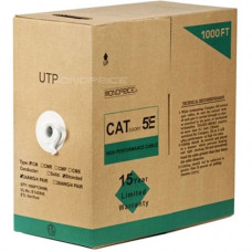 Monoprice Cat. 5e UTP Network Cable - 1000 ft Category 5e Network Cable for Network Device - Bare Wire - Bare Wire - Gray 885