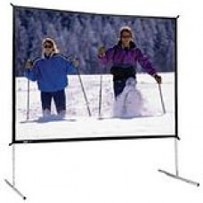 Da-Lite Fast-Fold Deluxe Screen System - 56" x 96" - Da-Mat - 111" Diagonal - TAA Compliance 88603