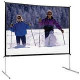 Da-Lite Fast-Fold Deluxe Replacement Surface - 72" x 96" - Dual Vision - 120" Diagonal - TAA Compliance 90834