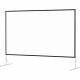 Da-Lite Fast-Fold Deluxe 106" Projection Screen - 16:9 - Da-Mat - 52" x 92" - Floor Mount - TAA Compliance 88603K