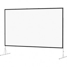 Da-Lite Fast-Fold Deluxe Projection Screen - 119" - 16:9 - Portable - 58" x 104" - Da-Mat 88605K