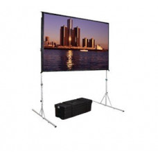 Da-Lite Fast-Fold Deluxe Screen System - 63" x 84" - Da-Mat - 105" Diagonal - TAA Compliance 88606