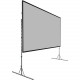 Da-Lite Fast-Fold Deluxe 111" Projection Screen - 4:3 - Dual Vision - 66.5" x 90.5" - TAA Compliance 88696KHD