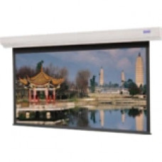 Da-Lite Designer Contour Electrol Electric Projection Screen - 106" - 16:9 - Ceiling Mount, Wall Mount - 52" x 92" - Matte White - GREENGUARD Compliance 89758L