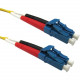 Weltron 1m LC/LC Single Mode 9/125M Yellow Fiber Patch Cable - 3.28 ft Fiber Optic Network Cable for Network Device - First End: 2 x - Second End: 2 x - Patch Cable - Yellow 90-1500-1M