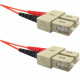 Weltron SC/SC Multi-Mode 62.5/125M Orange Fiber Patch Cables - 26.25 ft Fiber Optic Network Cable for Network Device - First End: 2 x - Second End: 2 x - Patch Cable - Orange 90-2002-8M