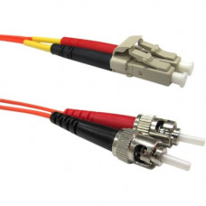 Weltron 3m LC/ST Multi-mode 62.5/125M Orange Fiber Patch Cable - 9.84 ft Fiber Optic Network Cable for Network Device - First End: 2 x - Second End: 2 x - Patch Cable - Orange 90-5001-3M