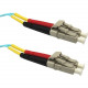 Weltron Fiber Optic Network Cable - 65.62 ft Fiber Optic Network Cable for Network Device - LC Male Network - LC Male Network - Aqua 90-5100-20M-RP