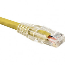Weltron Cat.5e UTP Patch Network Cable - 100 ft Category 5e Network Cable for Network Device - First End: 1 x RJ-45 Male Network - Second End: 1 x RJ-45 Male Network - Patch Cable - Yellow 90-C5ECB-YL-100