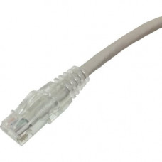 Weltron CAT6A Booted Patch Cord - 25FT ASH - 25 ft Category 6a Network Cable for Network Device - First End: 1 x RJ-45 Male Network - Second End: 1 x RJ-45 Male Network - Patch Cable - Ash 90-C6AB-25AH