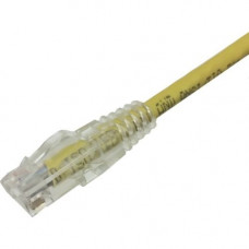 Weltron CAT6A Booted Patch Cord - 25FT YELLOW - 25 ft Category 6a Network Cable for Network Device - First End: 1 x RJ-45 Male Network - Second End: 1 x RJ-45 Male Network - Patch Cable - Yellow 90-C6AB-25YL