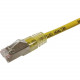 Weltron Cat.6a FTP Network Cable - Category 6a Network Cable for Network Device - First End: 1 x RJ-45 Network - Second End: 1 x RJ-45 Network - Patch Cable - Shielding - Yellow 90-C6ABS-20YL