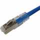 Weltron CAT6A STP Shielded Booted Patch Cable - 25 ft Category 6a Network Cable for Network Device - First End: 1 x RJ-45 Male Network - Second End: 1 x RJ-45 Male Network - Patch Cable - Shielding - Blue 90-C6ABS-25BL