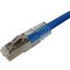 Weltron Cat.6a FTP Network Cable - 50 ft Category 6a Network Cable for Network Device - First End: 1 x RJ-45 Network - Second End: 1 x RJ-45 Network - Patch Cable - Shielding 90-C6ABS-50BL