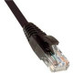 Weltron Cat.6 UTP Patch Network Cable - 4 ft Category 6 Network Cable for Network Device, Hub, Switch, Router, Modem, Patch Panel - First End: 1 x RJ-45 Male Network - Second End: 1 x RJ-45 Male Network - Patch Cable - Gold Plated Contact - Black 90-C6B-4
