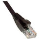 Weltron Cat.6 Patch Network Cable - 15 ft Category 6 Network Cable for Network Device - First End: 1 x RJ-45 Male - Second End: 1 x RJ-45 Male - Patch Cable - Black 90-C6CB-BK-015