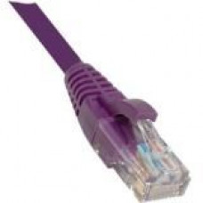 Weltron Cat.6 Patch Network Cable - 2 ft Category 6 Network Cable for Network Device - First End: 1 x RJ-45 Male - Second End: 1 x RJ-45 Male - Patch Cable - Purple 90-C6CB-PL-002