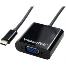 VisionTek USB 3.1 Type C to VGA Adapter (M/F) - Type C Male USB - HD-15 Female VGA 900818