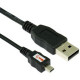 KoamTac KDC Ultra-mini 8pin USB Cable Black - 3 ft USB Data Transfer Cable for Scanner - 8-pin Male USB - Type A Male USB - Black 901000