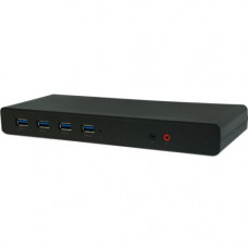 VisionTek VT4000 Universal Dual 4K USB Dock - for Notebook/Tablet PC/Desktop PC - USB Type C - 7 x USB Ports - 6 x USB 3.0 - Network (RJ-45) - HDMI - DisplayPort - Audio Line In - Audio Line Out - Microphone - Wired 901005