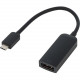 VisionTek USB 3.1 Type-C to DisplayPort Adapter (M/F) TAA - 1 x USB 3.1 (Gen 1) Type C - Male - 1 x DisplayPort 1.2 Digital Audio/Video - Female - 3840 x 2160 Supported - TAA Compliant 901495