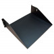 Video Furniture International VFI Utility Vented Shelf - 3U Rack Height x 19" Rack Width - Rack-mountable - Black - 75 lb Maximum Weight Capacity 9031-3
