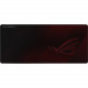 Asus ROG Scabbard II Gaming Mouse Pad - 35.43" x 15.75" Dimension - Black - Rubber Bottom, Woven Fabric Surface, Cloth Top, Rubber Base - Oil Resistant, Water Proof, Dust Resistant, Anti-fray, Anti-slip, Spill Resistant 90MP0210-BPUA00