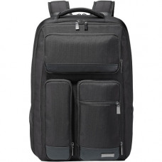 Asus Atlas Carrying Case (Backpack) for 14" Notebook - Black - Water Resistant, Scratch Resistant - 1680D Polyester, PU Leather Handle - Shoulder Strap, Trolley Strap, Handle - 17.3" Height x 6.8" Width x 11" Depth 90XB0420-BBP000