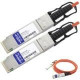 AddOn IBM 90Y3521 Compatible TAA Compliant 40GBase-AOC QSFP+ to QSFP+ Direct Attach Cable (850nm, MMF, 30m) - 100% compatible and guaranteed to work - TAA Compliance 90Y3521-AO