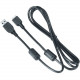 Canon USB Cable IFC-150U II - USB Data Transfer Cable for Camera, Computer, Printer, MAC - Male USB - Male USB - Black 9131B001