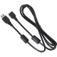 Canon USB Cable IFC-150AB II - USB Data Transfer Cable for Transmitter, Camera - Male USB - Male USB - Black 9133B001
