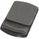 Fellowes Gel Wrist Rest/Mousepad, Graphite/Platinum 91741