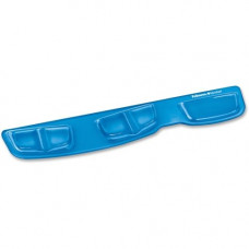 Fellowes Keyboard Palm Support with Microban&reg; Protection - 0.6" x 18.3" x 3.4" Dimension - Blue - Gel Cushion, Polyurethane 9183101