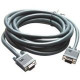 Kramer Molded 15-pin HD (M) to 15-pin HD (M) Cable - 25 ft Coaxial Video Cable for Video Device, Plasma, LCD Monitor - First End: 1 x HD-15 Male VGA - Second End: 1 x HD-15 Male VGA - Shielding - Gold Plated Contact - Black 92-7101025