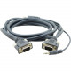 Kramer 15-pin HD (M) to 15-pin HD (M) & 3.5mm Stereo Audio Micro VGA Cable - 6 ft Mini-phone/VGA A/V Cable for Computer, Plasma, LCD TV, Audio/Video Device - First End: 1 x - Second End: 1 x 92-7301006