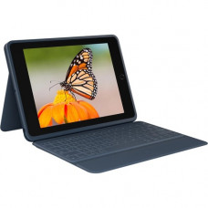 Logitech Rugged Combo 3 Rugged Keyboard/Cover Case Apple, iPad (8th Generation), iPad (7th Generation) Tablet - Drop Resistant, Spill Resistant, Wear Resistant, Tear Resistant, Damage Resistant, Scratch Resistant - Fabric - 7.4" Height x 0.9" Wi