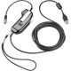 Plantronics SHS 2371 Corded USB - PTT - Black for Headset - TAA Compliance 92371-11