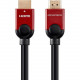 Monoprice Select Metallic HDMI A/V Cable - 6 ft HDMI A/V Cable for Audio/Video Device - First End: 1 x HDMI Digital Audio/Video - Male - Second End: 1 x HDMI Digital Audio/Video - Male - 18 Gbit/s - 28 AWG - Red 9303