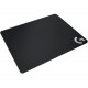 Logitech Hard Gaming Mouse Pad - Textured - 11.02" x 13.39" x 0.12" Dimension - Black - Polyethylene Surface, Rubber Base, Polystyrene Core - TAA Compliance 943-000098