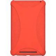 Amzer Silicone Skin Jelly Case - Orange - For Tablet - Orange - Shock Absorbing, Drop Resistant, Bump Resistant, Dust Resistant, Scratch Resistant, Damage Resistant, Tear Resistant, Strain Resistant, Stretch Resistant, Pinch Resistant - Silicone, Jelly 94