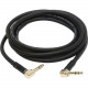 Monoprice Premier 6.35mm Audio Cable - 10 ft 6.35mm Audio Cable for Speaker, Audio Device - First End: 1 x 6.35mm Male Audio - Second End: 1 x 6.35mm Male Audio - Patch Cable - Gold Plated Connector 9442